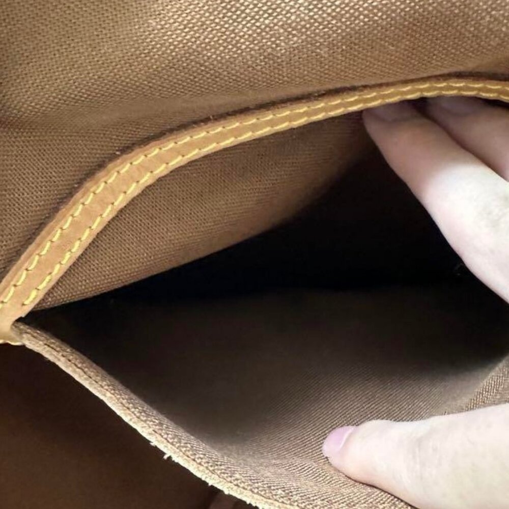 Authentic Louis Vuitton Backpack Montsouris GM EXTRA LARGE Monogram Bag Tote - Picture 11 of 16